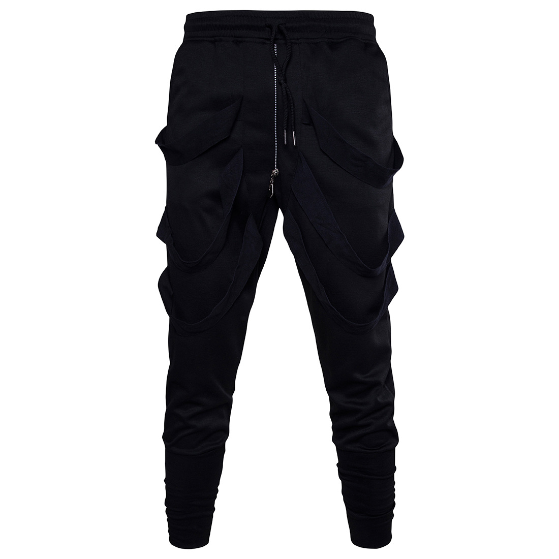 Title 6, Herren Low Crotch Cross Pants lässige Sporthose...