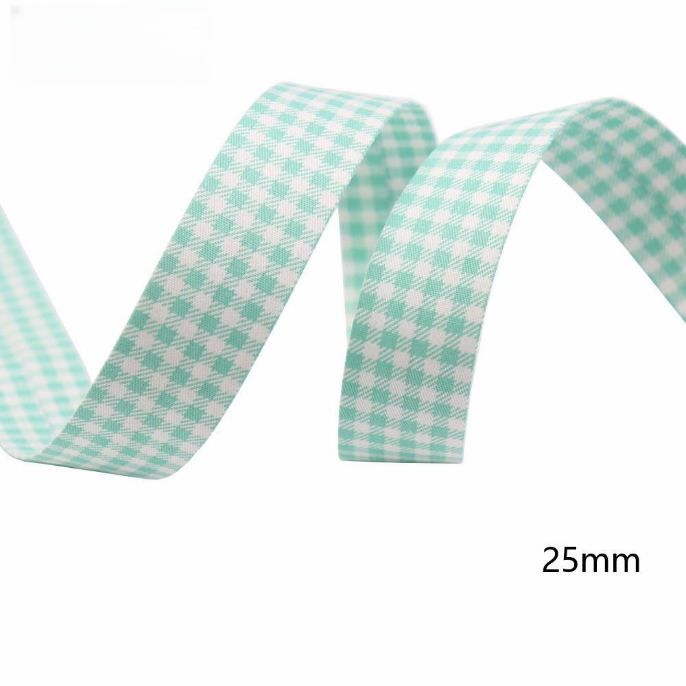 Title 6, Diy Fashion Fresh Grid Edge-covered Cloth Strip...