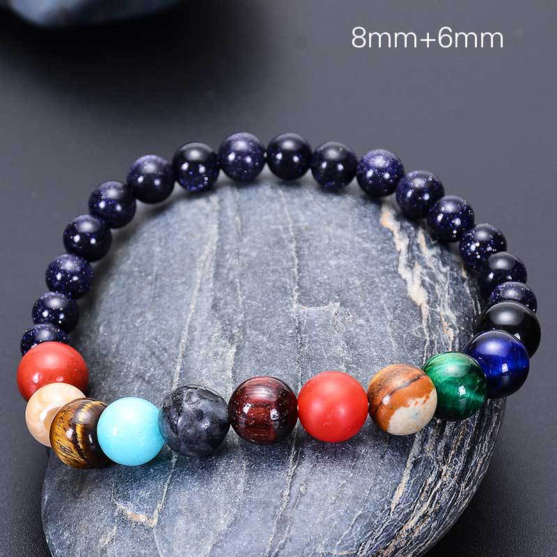 Cosmic Milky Way Solar System Bracelet