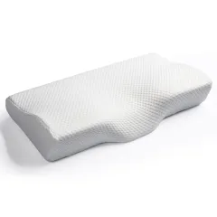 Memory Foam Slow Rebound Butterfly Pillow - White - View 1