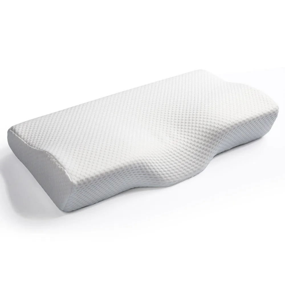 Memory Foam Slow Rebound Butterfly Pillow - White