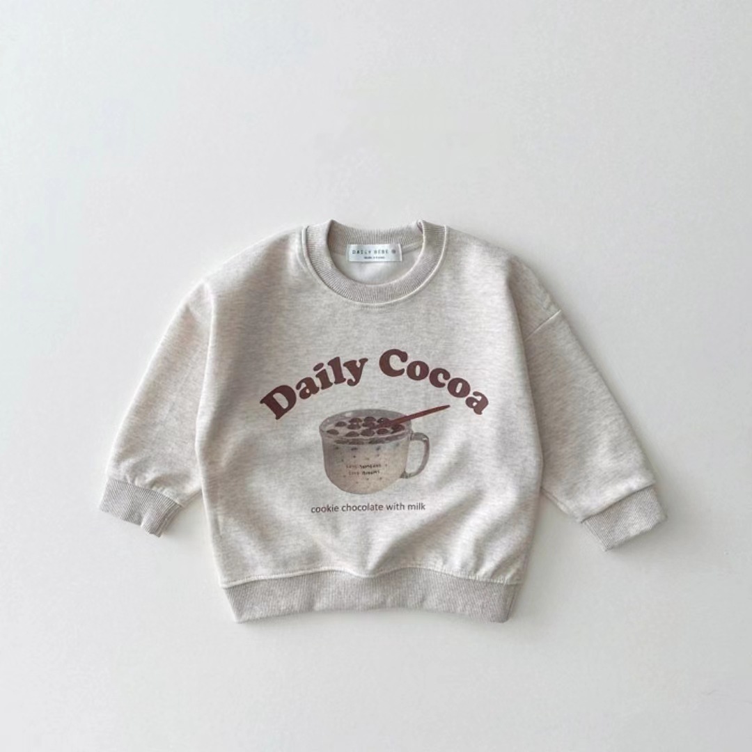 Milk tea sweater