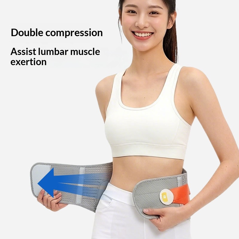 Breathable Steel Plate Support Waist Brace For Lumbar Disc Herniation, Lumbar Muscle Strain, Fixation, Warmth, And Medical-Grade Specialized Waist Protection 2
