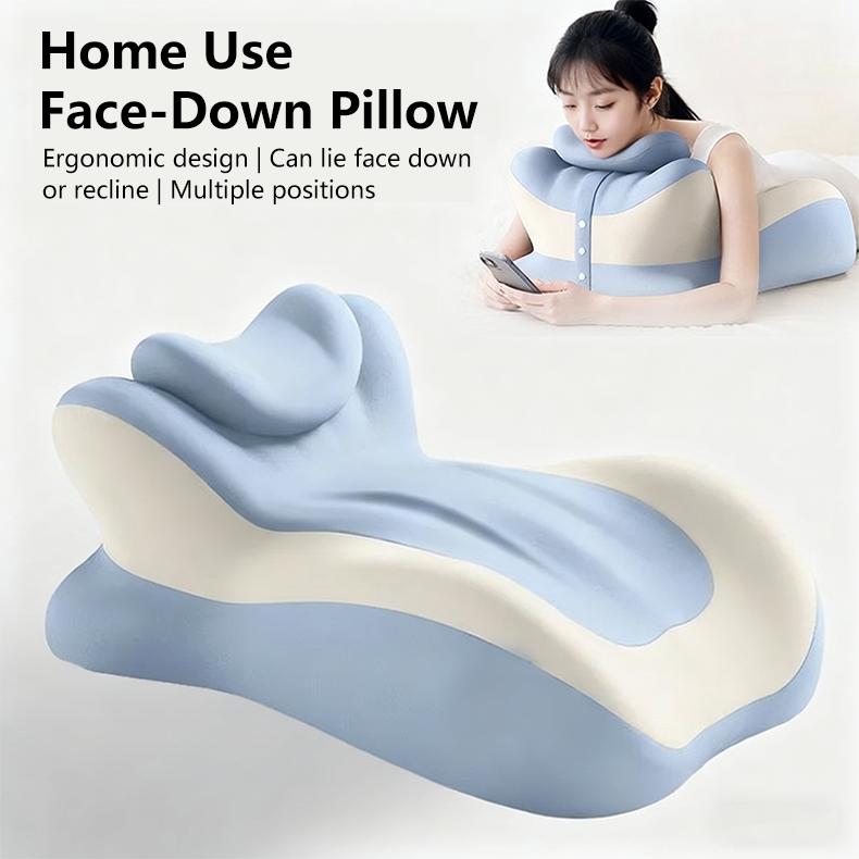Memory Foam Prone Sleeping Pillow For Relieving Neck Pain And Promoting Deep Sleep. Self-pickup Only.