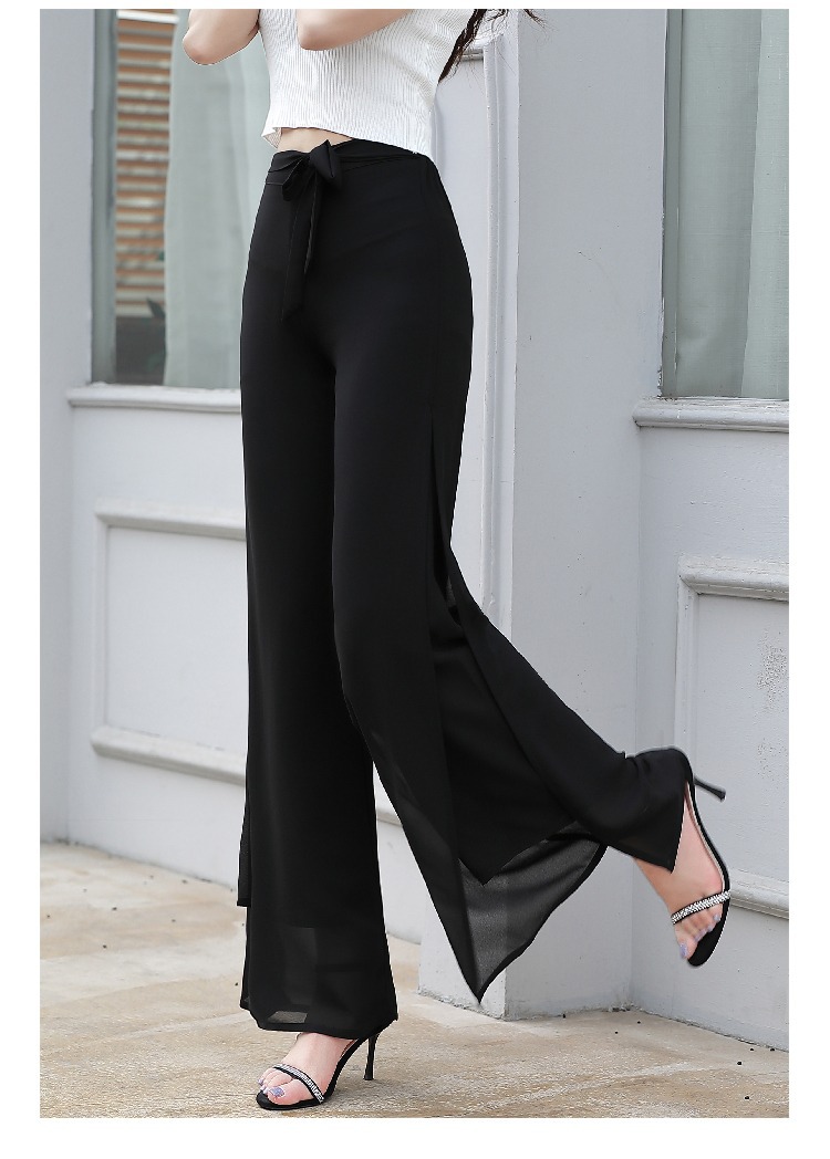 Title 7, High Waist Drape Loose Double Hose Vielseitiger...