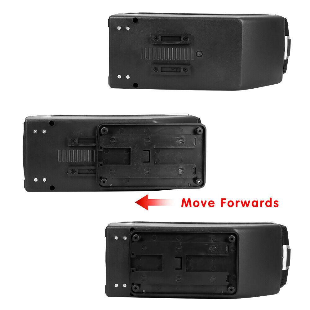 Universal Car Storage Arm Rest Cushion Armrest Centre Console Box Leather Cover — image 5