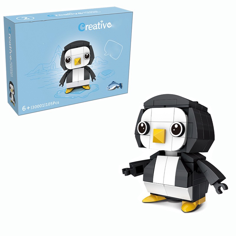 30001 2 Penguin, 105pcs