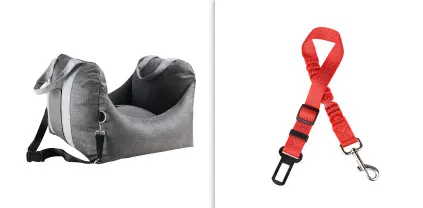 Pet Dog Car Carrier Seat Waterproof Basket