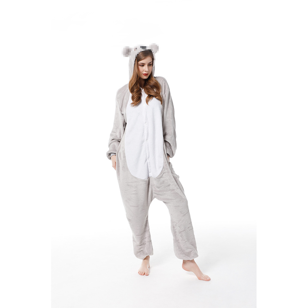 Title 2, Koala cartoon animal Flannel Pajamas