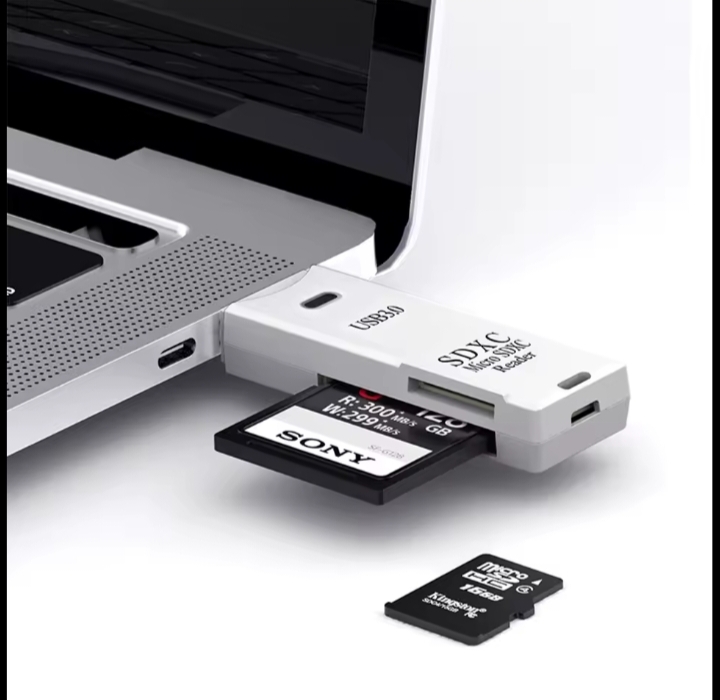 SuperSpeed USB 3.0 Dual Slot Card Reader  512G Support For PC & Laptop thumbnail 10