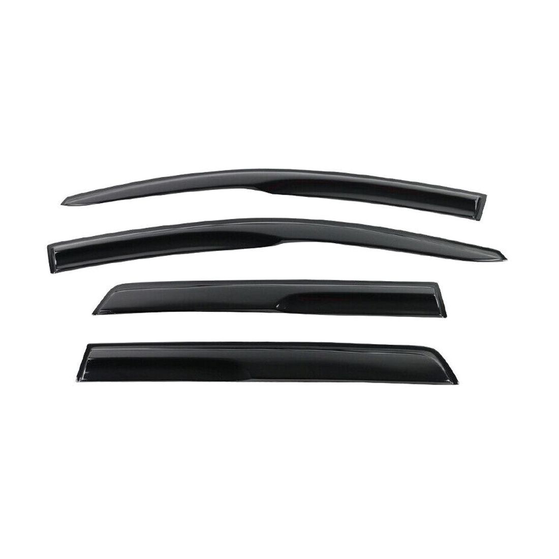 For Chevy 07-11 Aveo5 Hatchback T200 Mugen Style Window Visors Rain Sun Guard