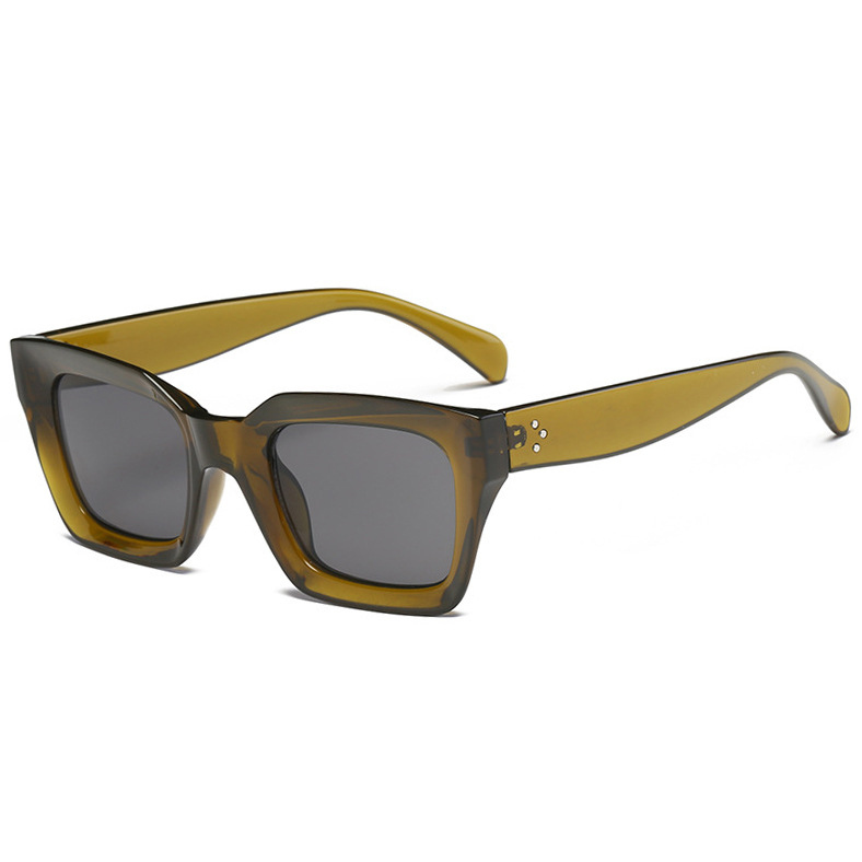 Title 6, Fashion Retro Simple Square Sunglasses