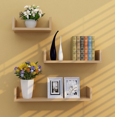 U-Shaped Wall Shelf, Set of 3, picture 7 of 8