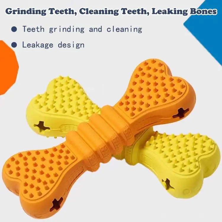 Dog Chew Toys Two-pack Toothbrush Care Cleaning