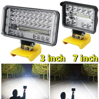 LED Work Lights 204W 8600LM Flashlights For  XR 18V 20V Lithium Battery UK