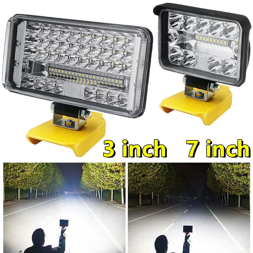 LED Work Lights 204W 8600LM Flashlights