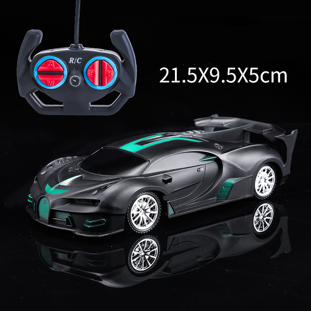 BLACK GREEN RC CAR