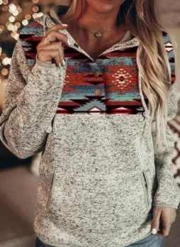 Fashion Women's Urban Casual Mid-Length Sweater - Red