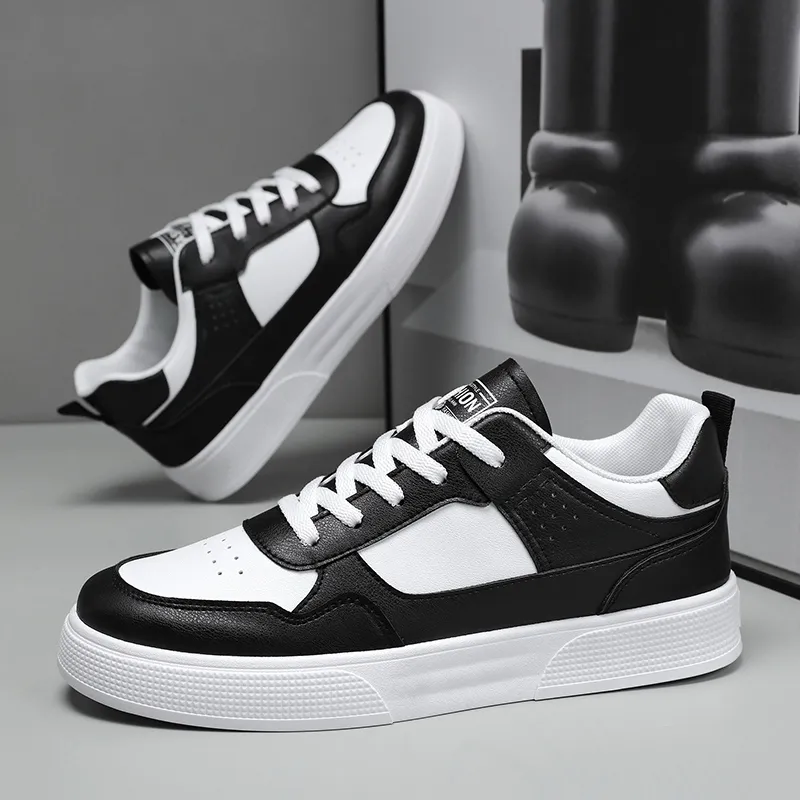 Men's Summer New Shoes, Breathable White Sneakers