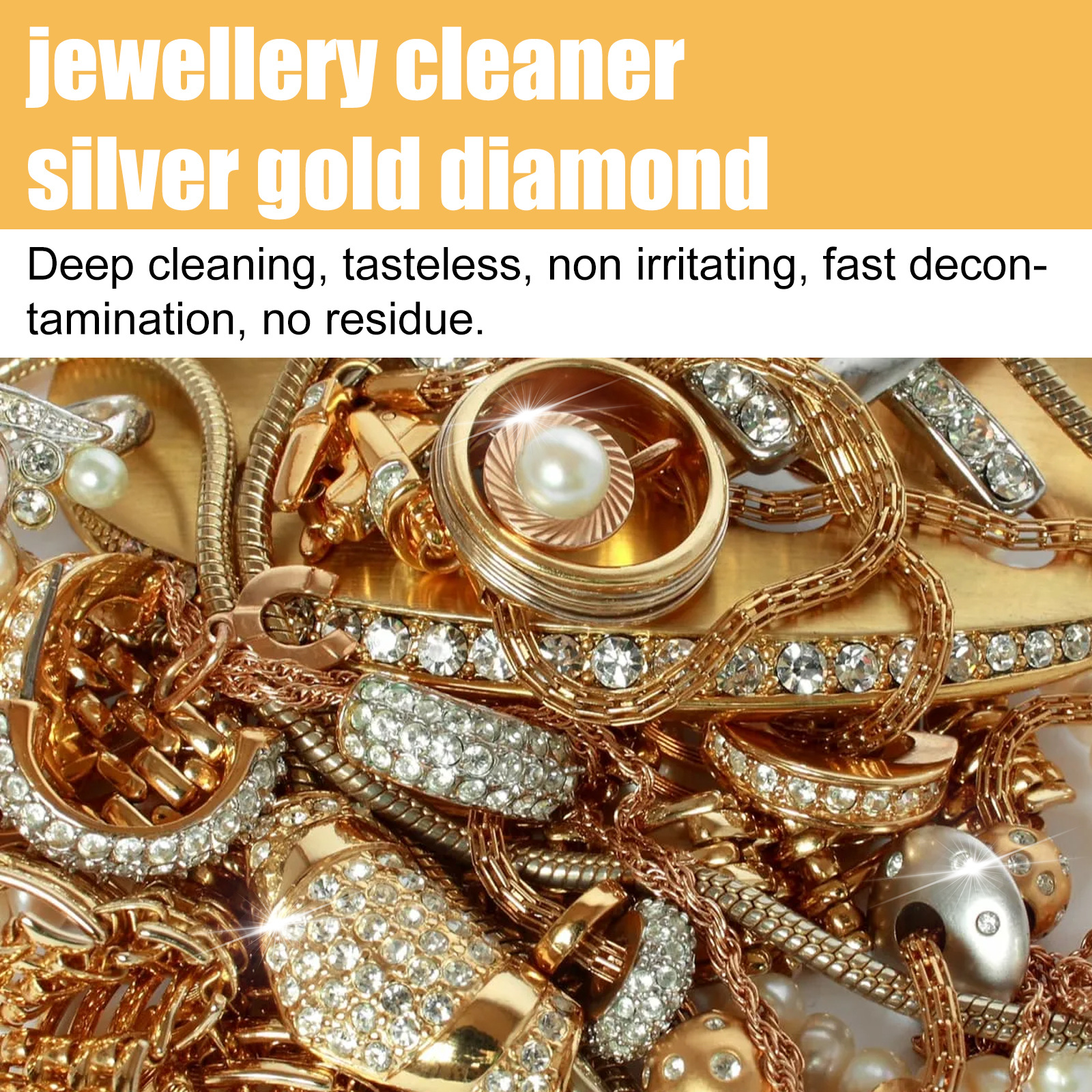 Jewelry Cleaning Solution Jewelry Maintenance Decontamination Cleaning - Image 10