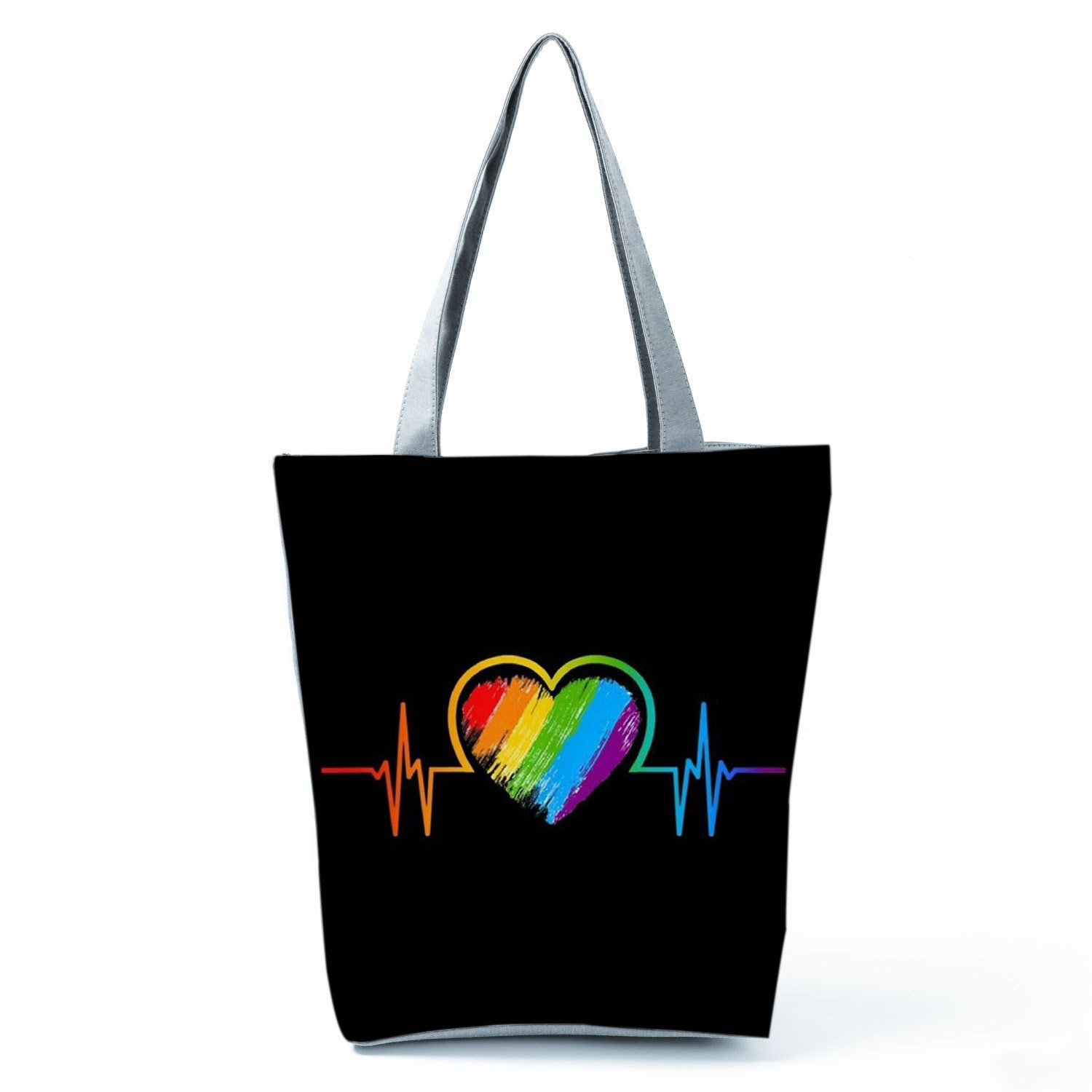 Title 6, Rainbow English bedruckte Casual Schultertasche...