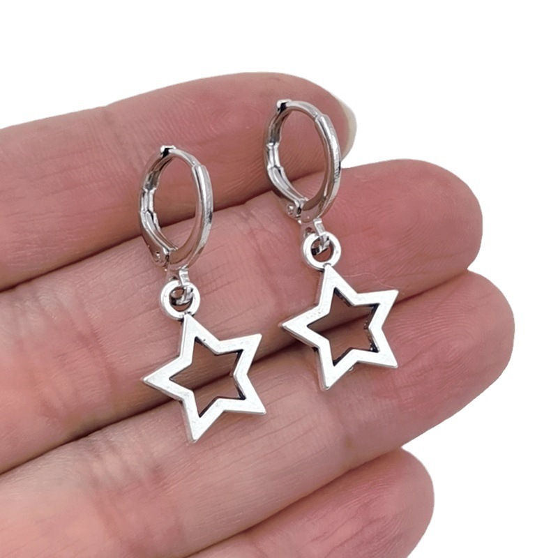 Title 2, Creative XINGX Earrings Fashion Silver