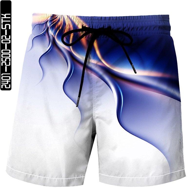 3d Digital Printing Ribbon Pattern Beach Pants 5de29346 067d 4f17 9278 E7556e04851c