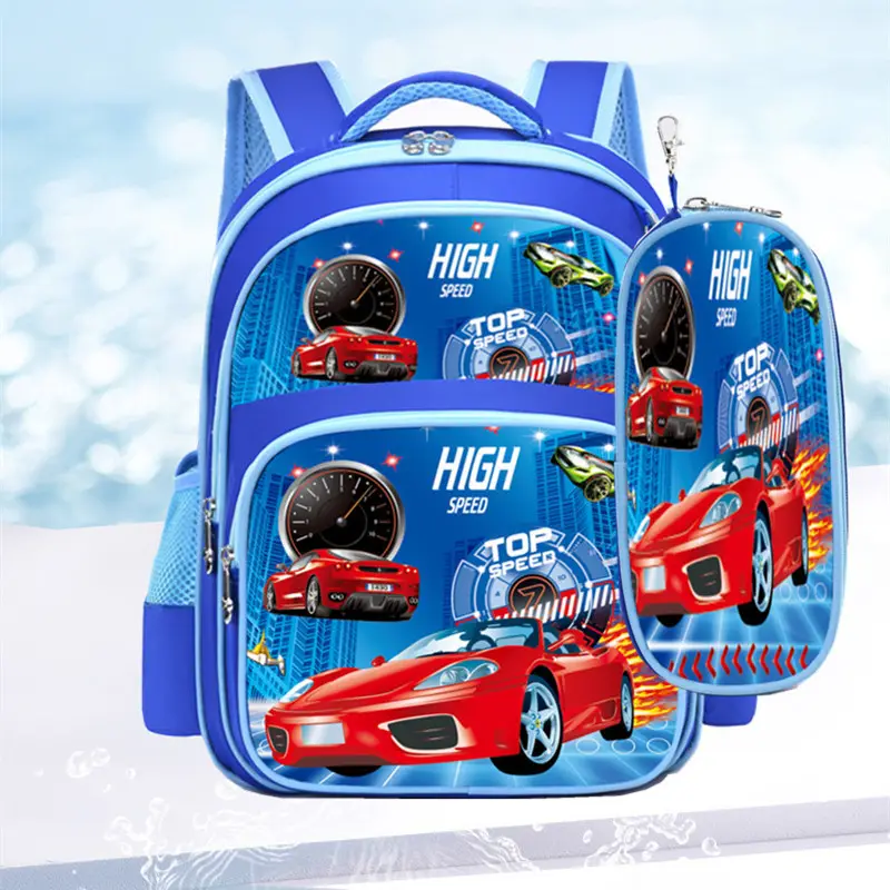 Boys And Girls Backpack Cartoon To Reduce