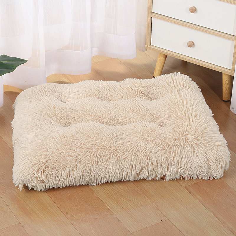 Title 10, Plush cat-shaped dog bed and warm pet supplies ...