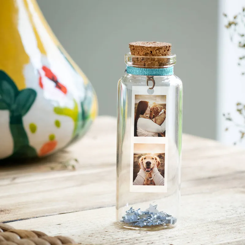 Souvenir Bottle Cat Photo Pet Dog Cork - 30Mm Commemorative Bottle