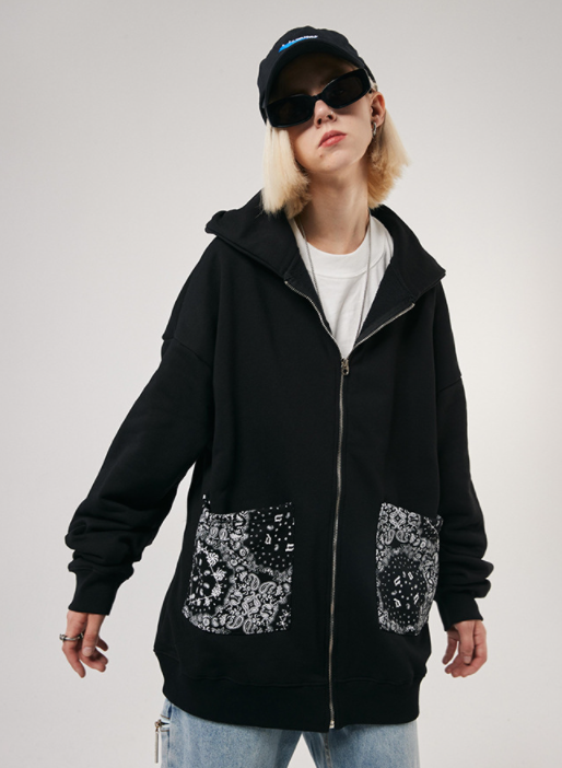 Title 2, New Autumn And Winter Zipper Jacket Street Patt...