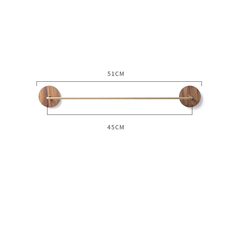 Round single rod 51cm