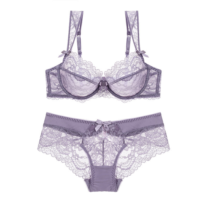 Title 4, Ultra-thin breathable sponge-free bra set