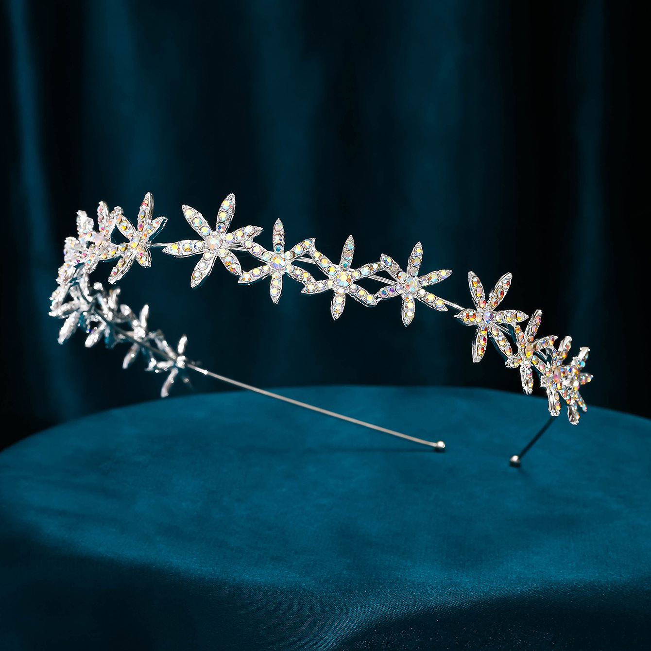 Super Fairy Wild Rhinestone Pearl Hair Pressing Hairpin