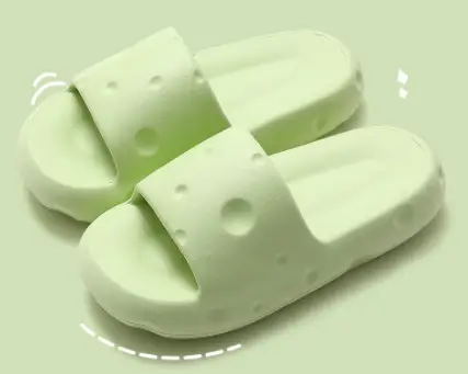 Home Fashion Bathroom Non-slip Breathable Slippers