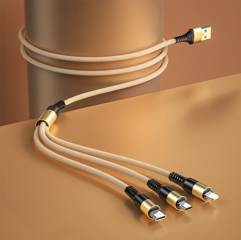 Fashion Personality 3-in-1 Charging Wire - Image 5