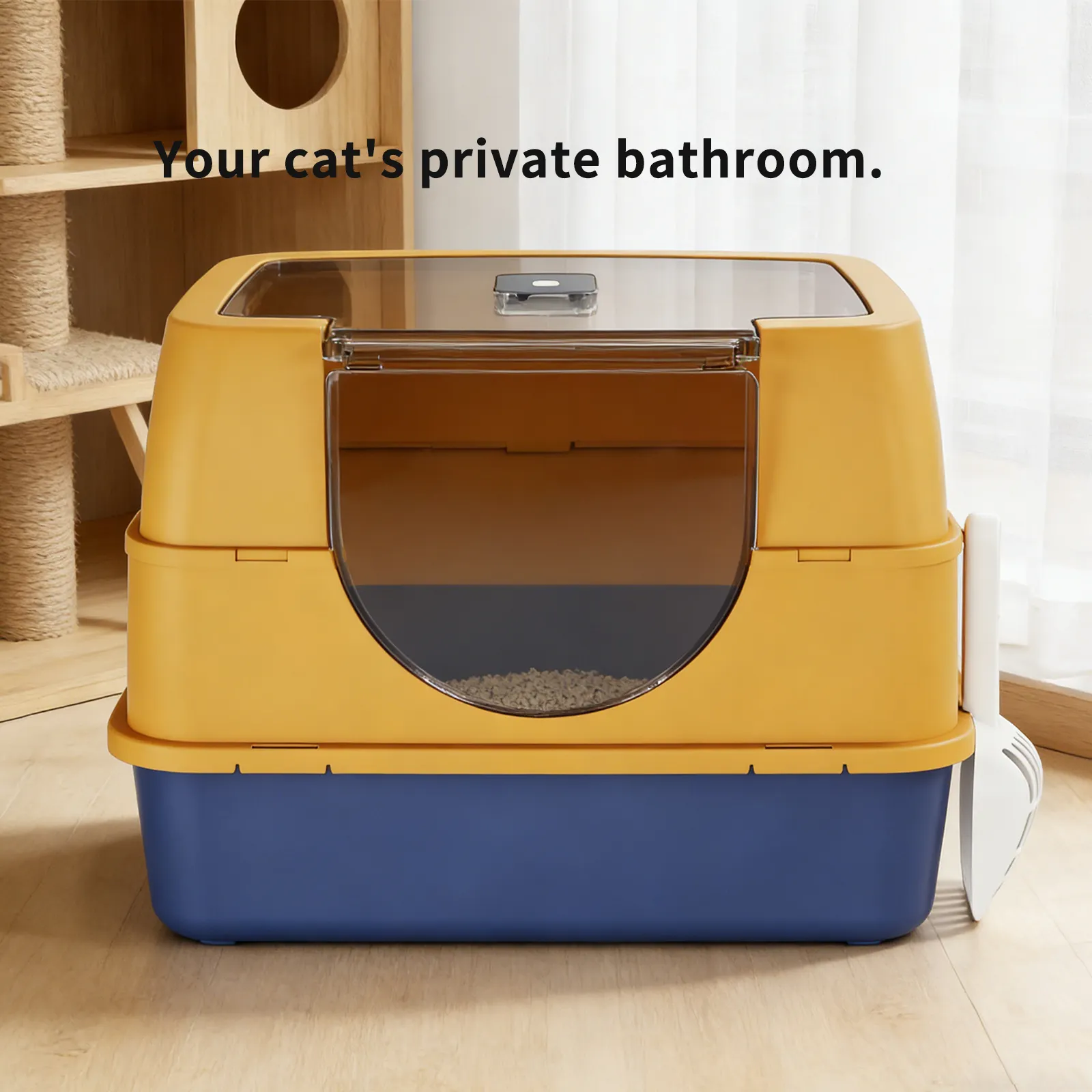 Only Self Pickup---Galaxy Fully Enclosed Cat Litter