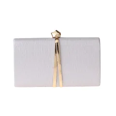 European And American Fashion Hand-held One-shoulder Diagonal Bag - Silver - View 1