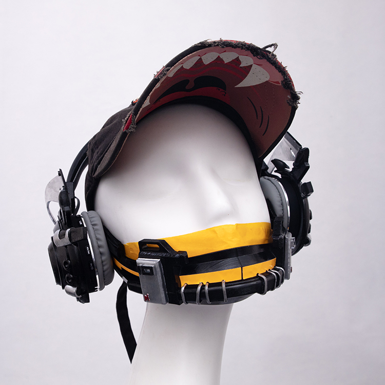 Wireless Headset Science Fiction Industrial Function Wind COS - Image 2