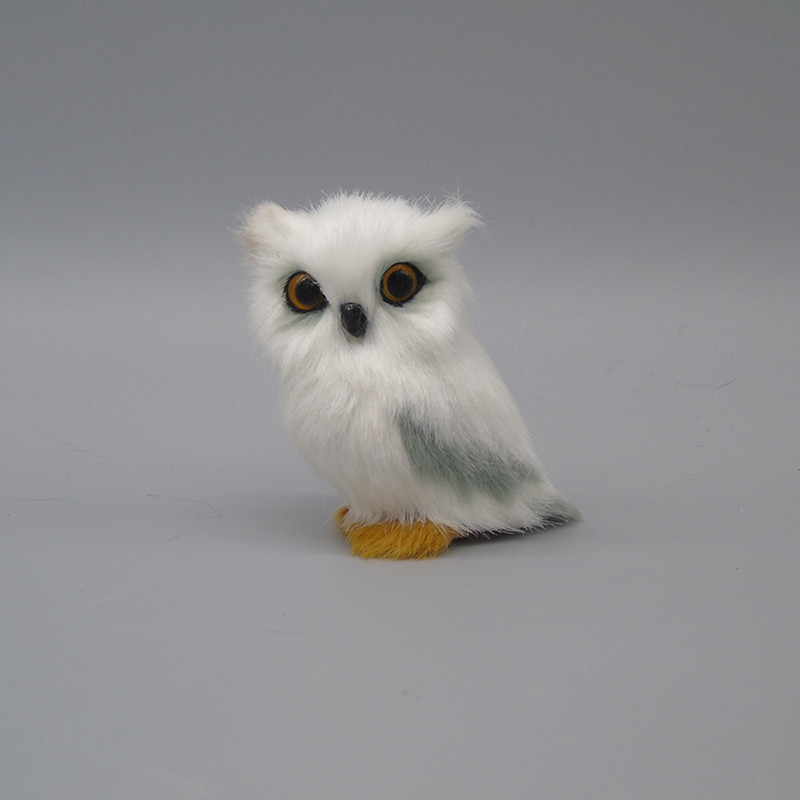 Static Animal Model Simulation Little Owl Gift Christmas Tree Decoration Pendant