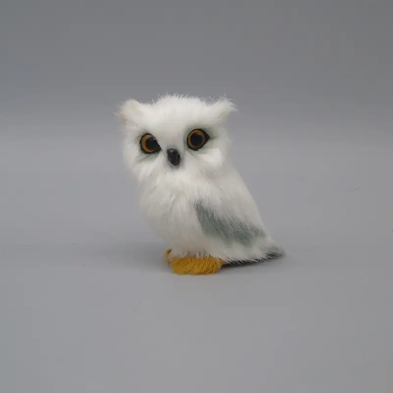 Static Animal Model Simulation Little Owl Gift Christmas Tree Decoration Pendant