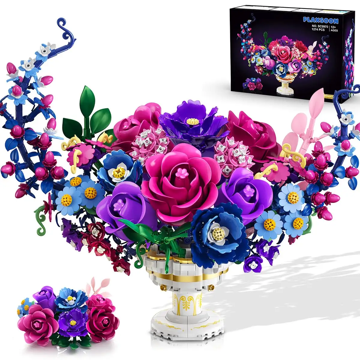 Moon Flower Bouquet Building Set