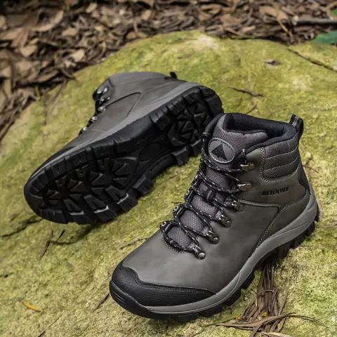 Outdoor Waterproof Non-slip Hiking Shoes for High-top
