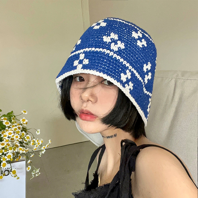Women's Fashion Hand Crochet Knitting Fisherman's Hat