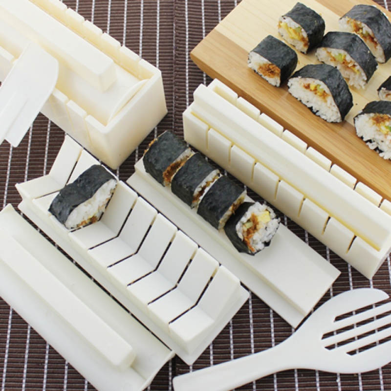 Title 6, DIY Rice Ball Sushi Maker Mold Kitchen Sushi Ma...