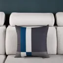 Blue White Grid