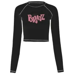 Female T-shirt Y2k Vintage T-shirt Street Goth T-shirt Haraj - 2Black - View 1