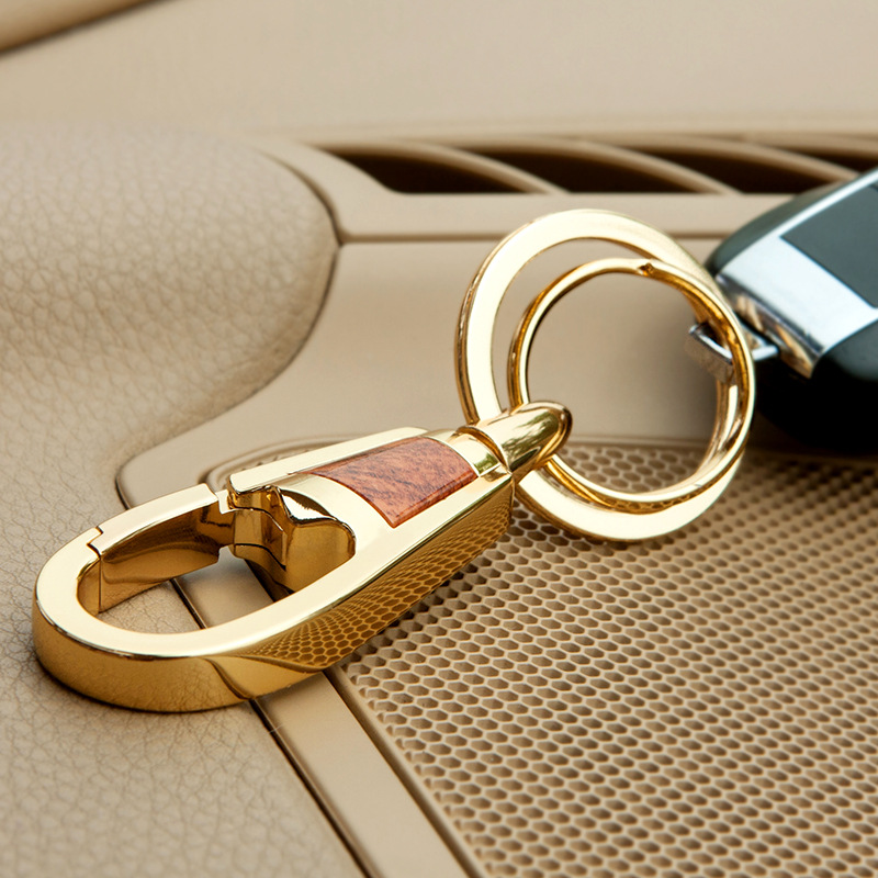 Men's Waist Mounted Car Metal Keychain