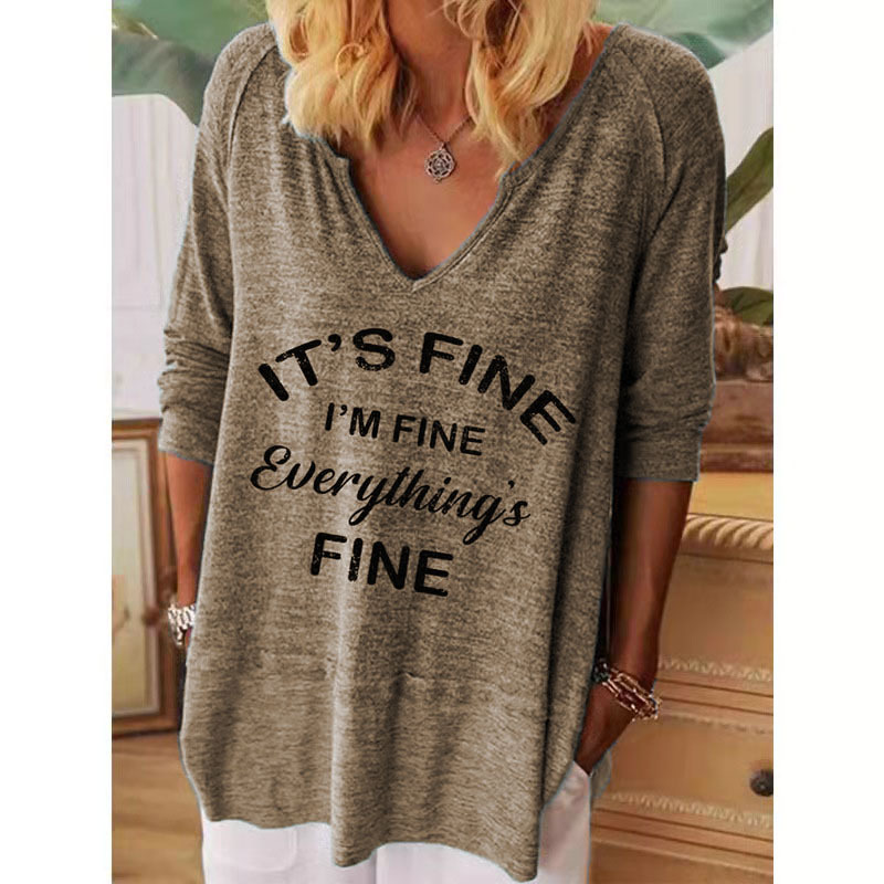 Title 3, Explosive Letter Long Sleeve T Shirt Bottom Top