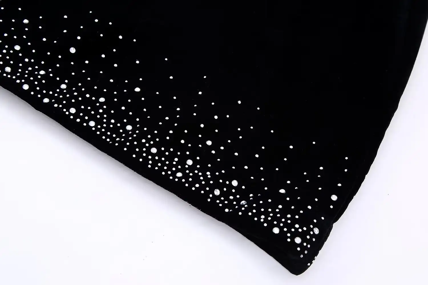 Women's High-waisted Bright Velvet Skirt